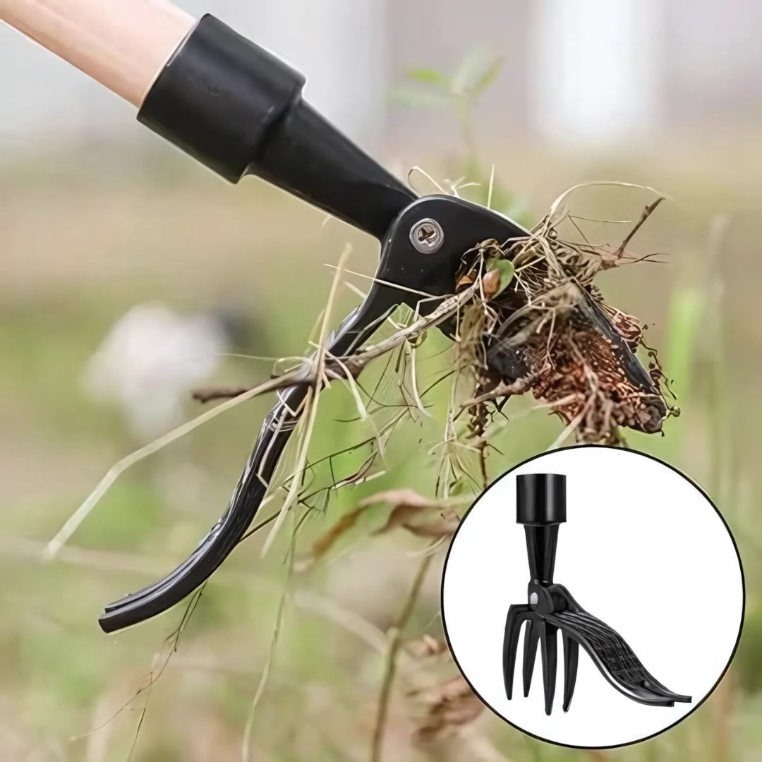 Extracteur de mauvaises herbes télescopique