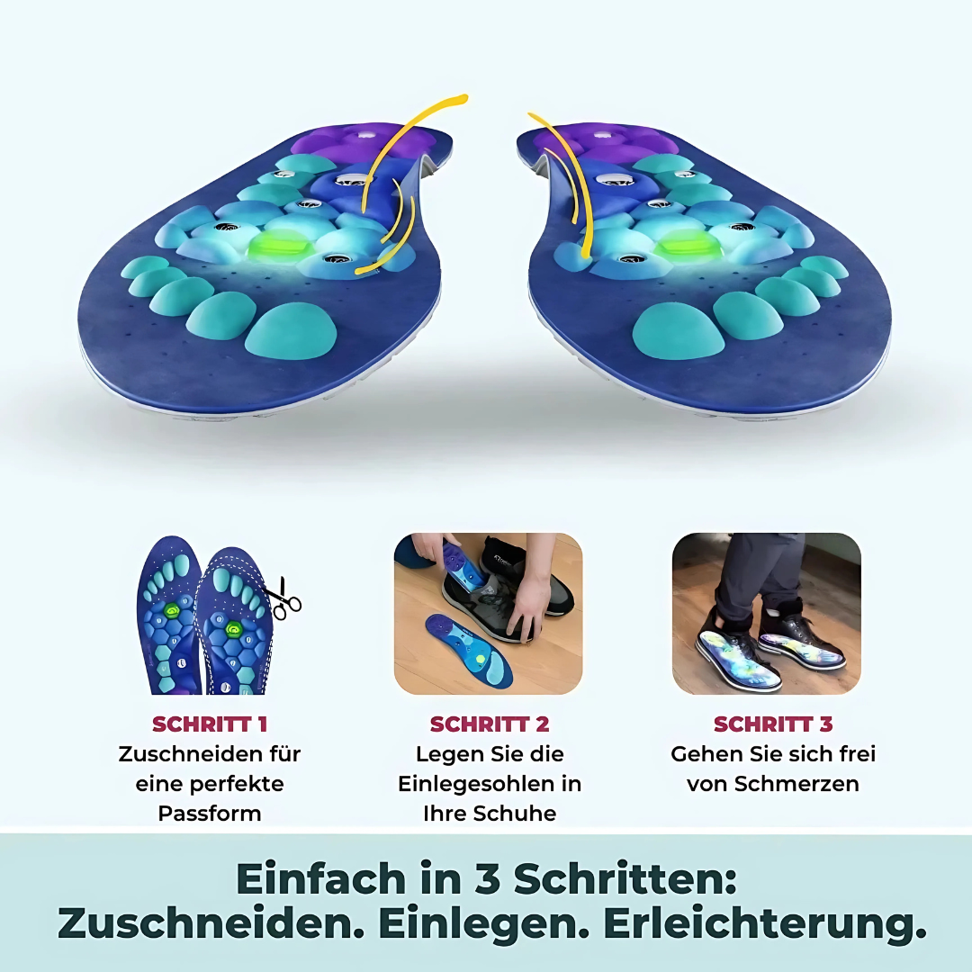 Magnetische Einlegesohlen