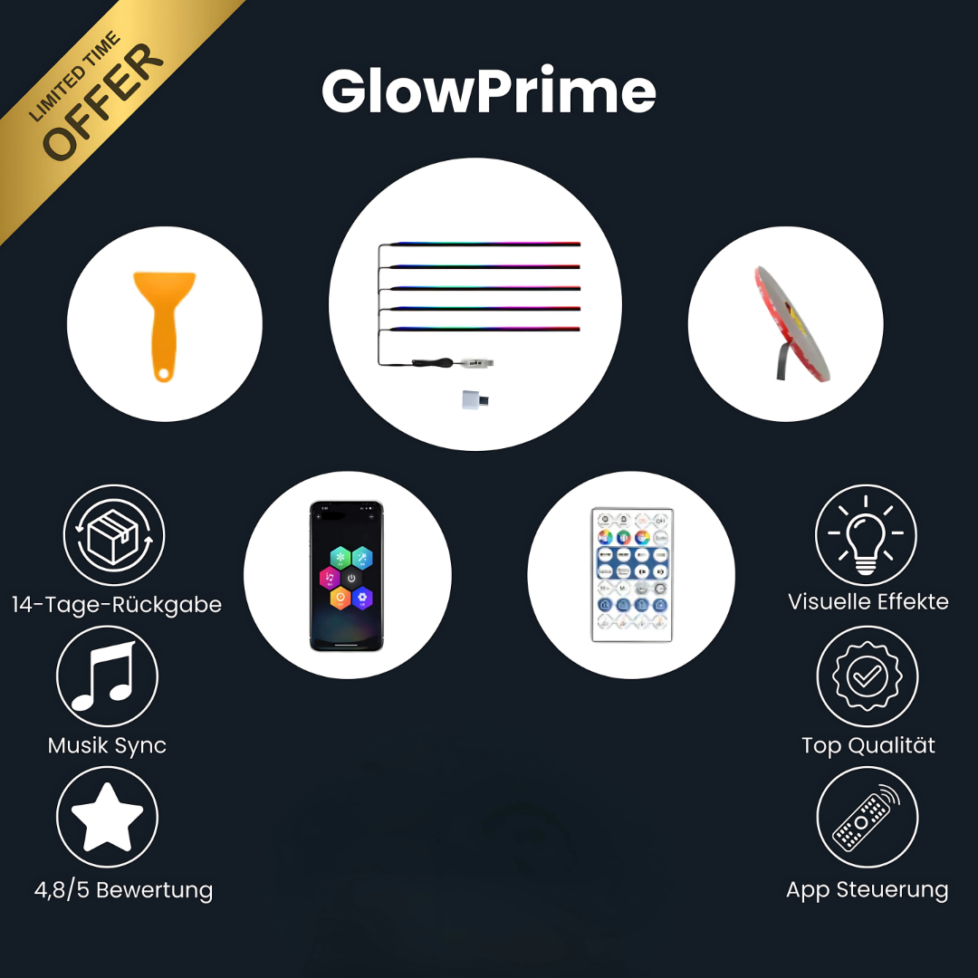 GlowLine LED Ambientebeleuchtung