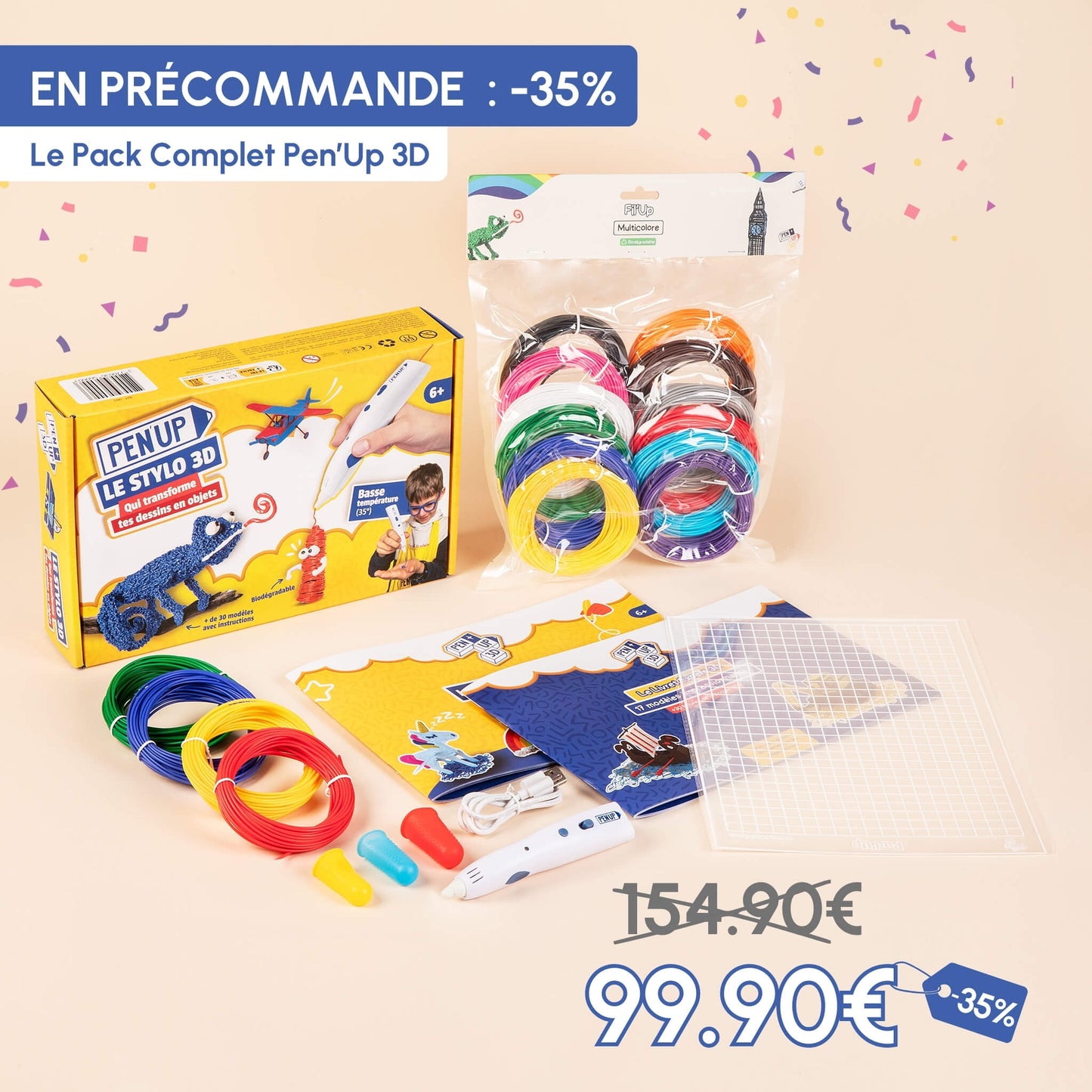 Pack Complet Pen'Up 3D