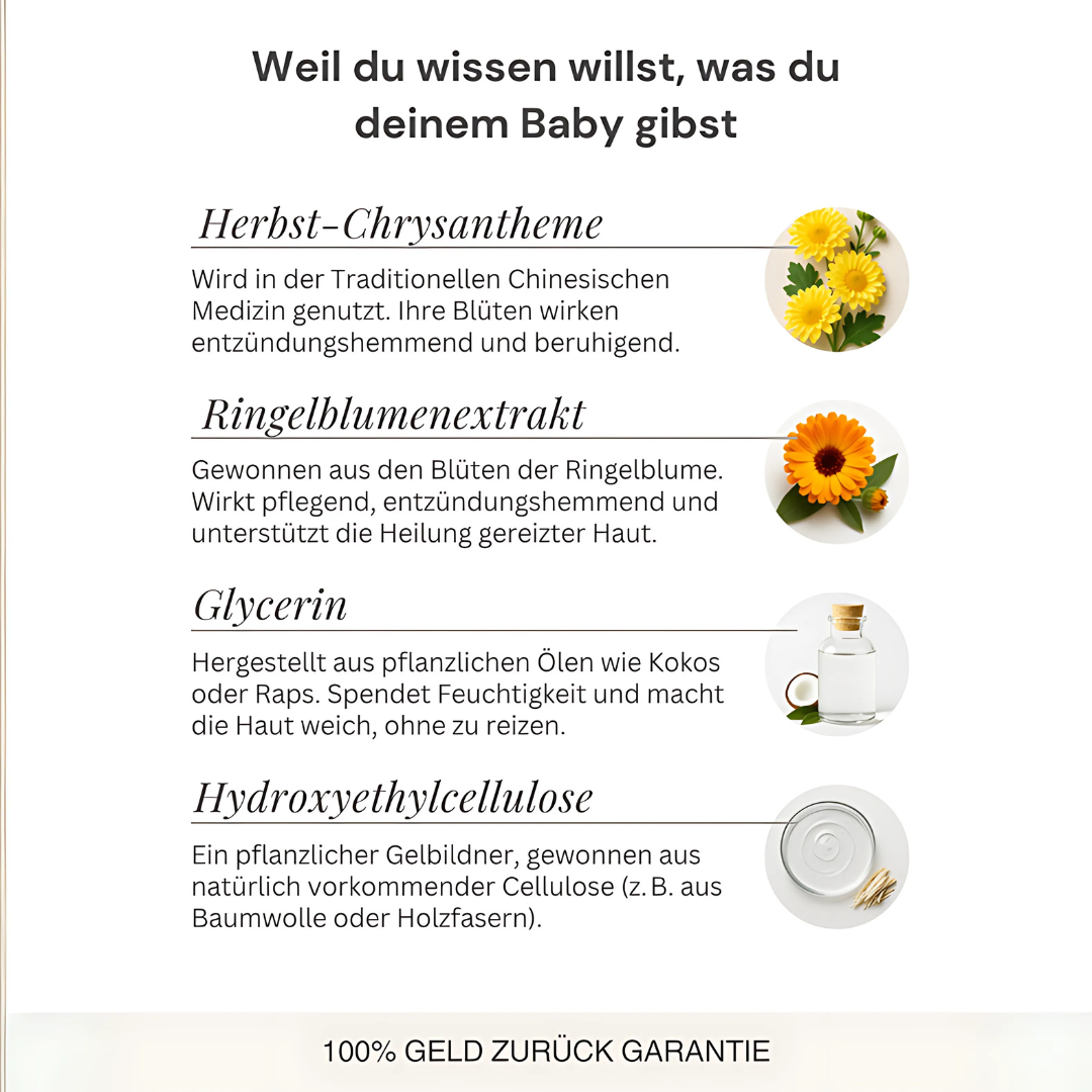 Natürliche Zahnungshilfe für Babys