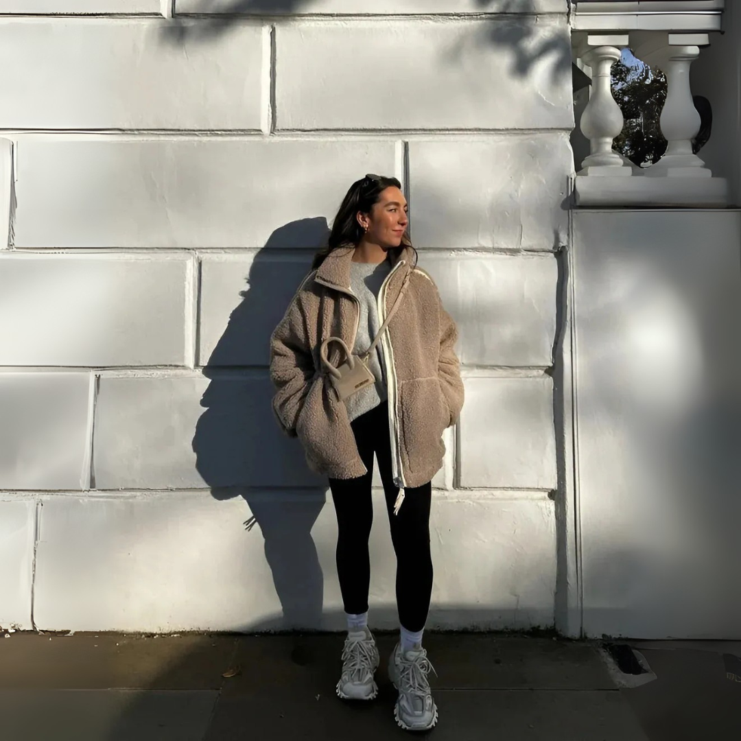 Veste d'hiver douillette pour femme