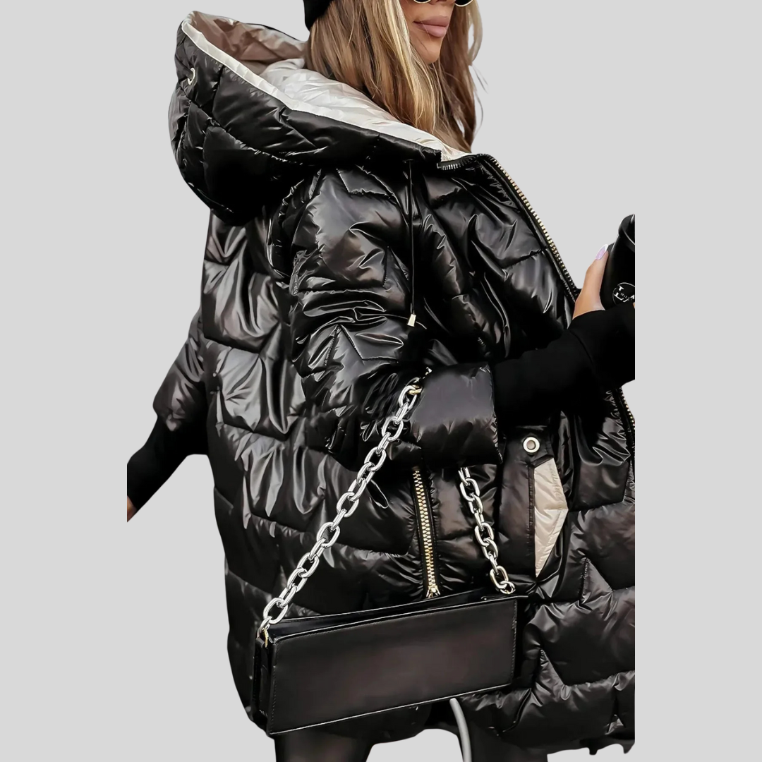 Veste matelassée longue femme