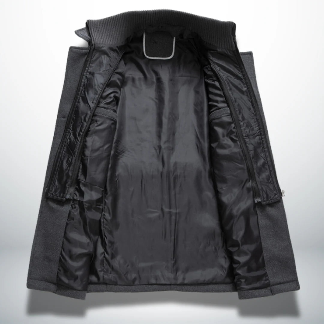 Manteau d'hiver élégant et chaud pour homme