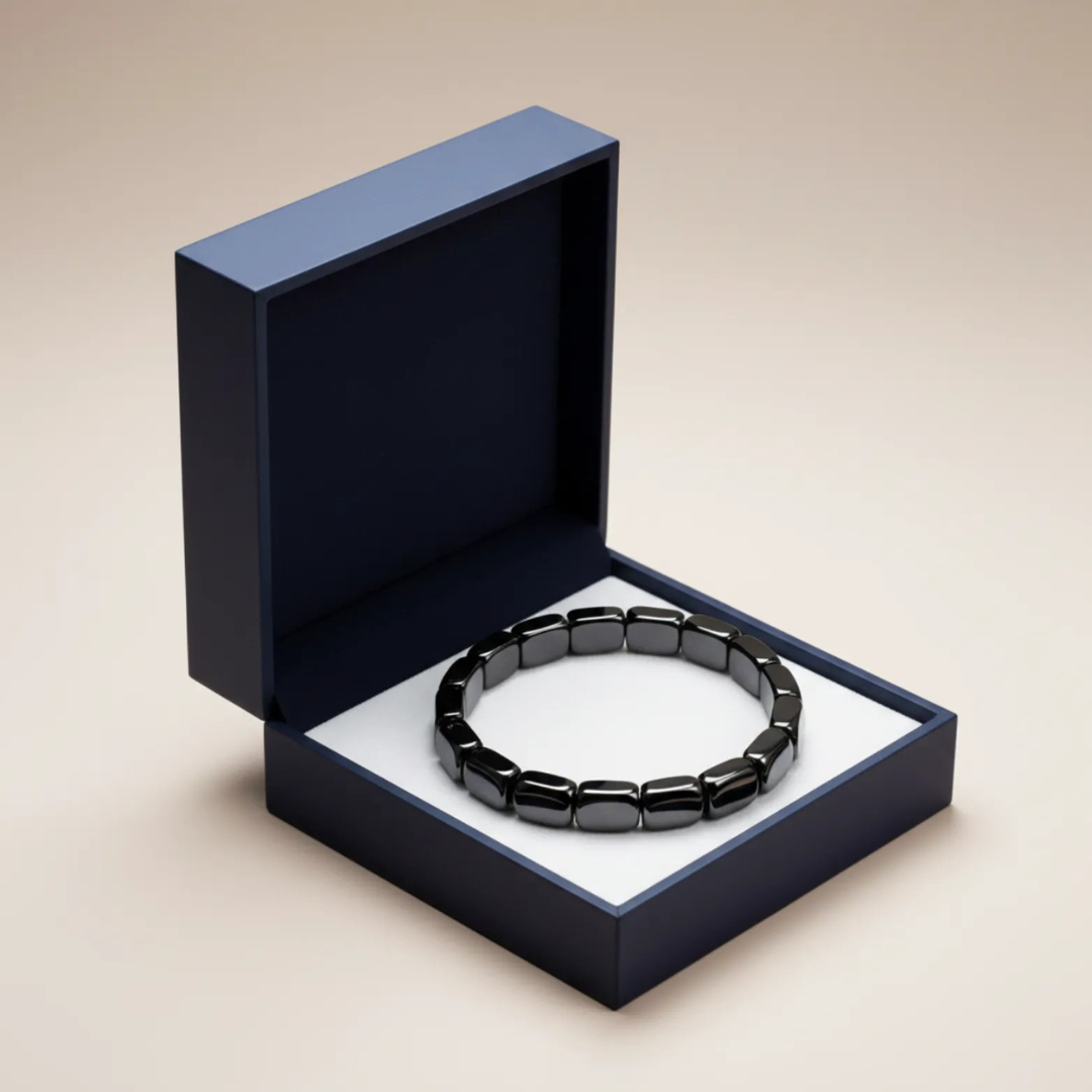 Bracelet Énergie Hématite