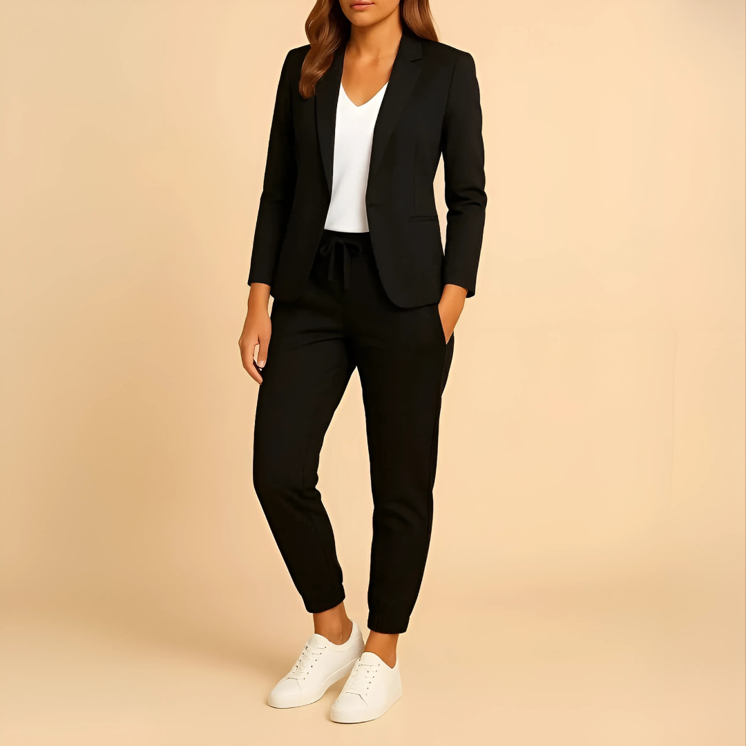 Ensemble tailleur décontracté femme