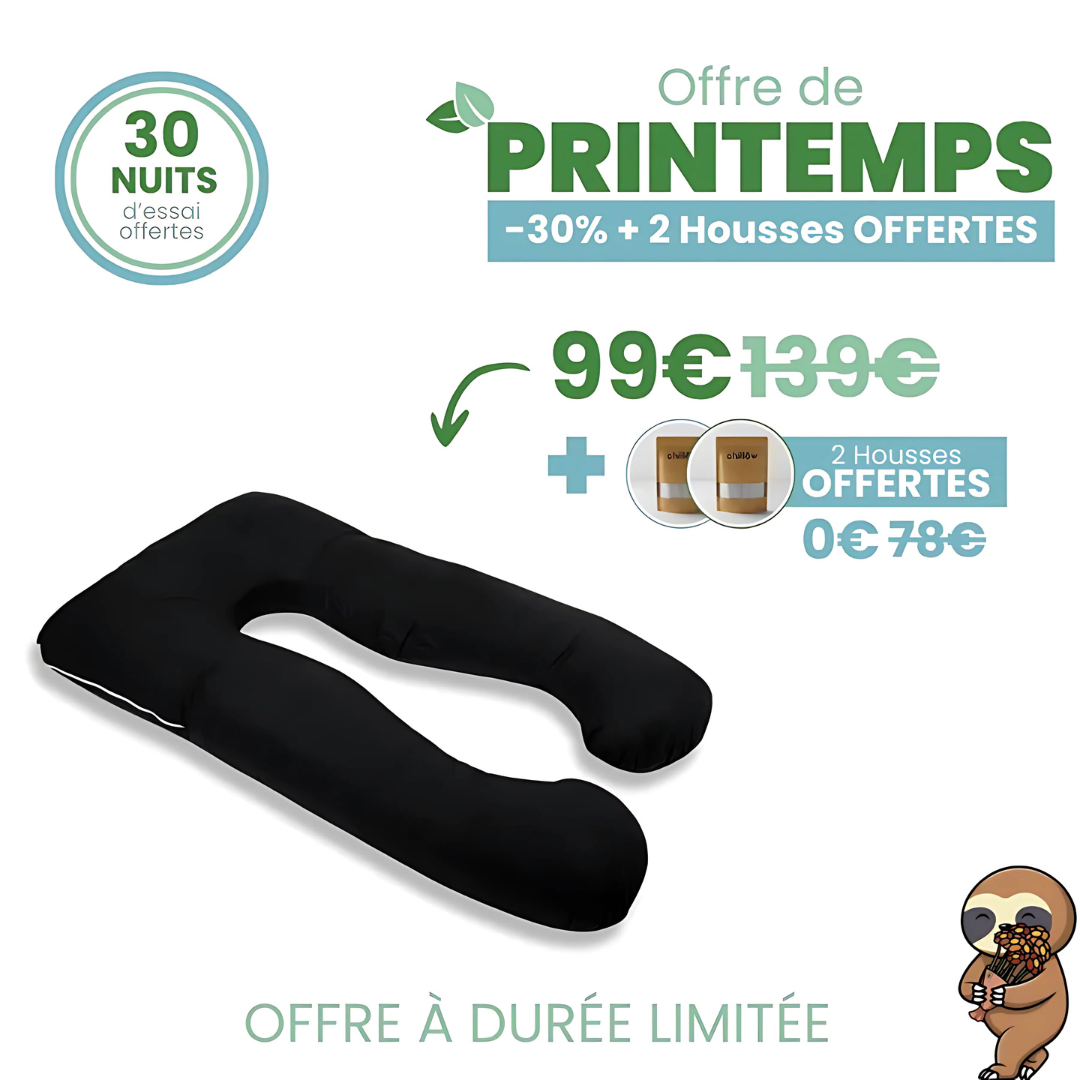 Coussin orthopédique de soutien intégral multi-usage