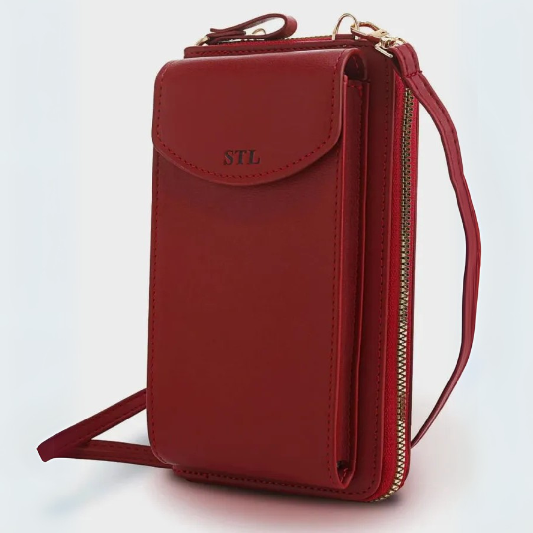 Porte-monnaie Croisé Compact avec Bandoulière ( 1 acheté + 1 offert )