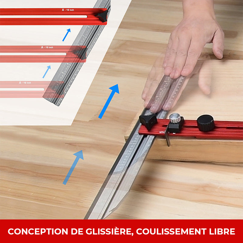 Nouvel outil de mesure d'escalier