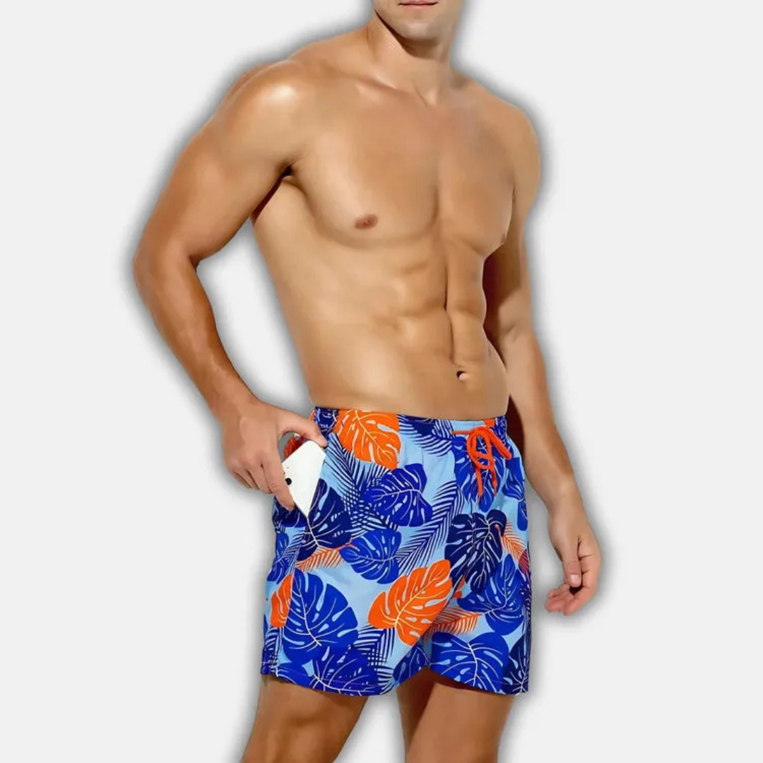 Short de bain homme séchage rapide