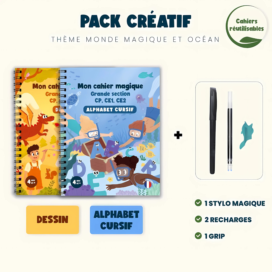 Cahier d’Écriture Ludique pour Enfants