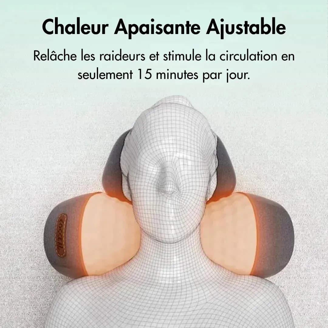 Coussin de massage cervical 3 en 1