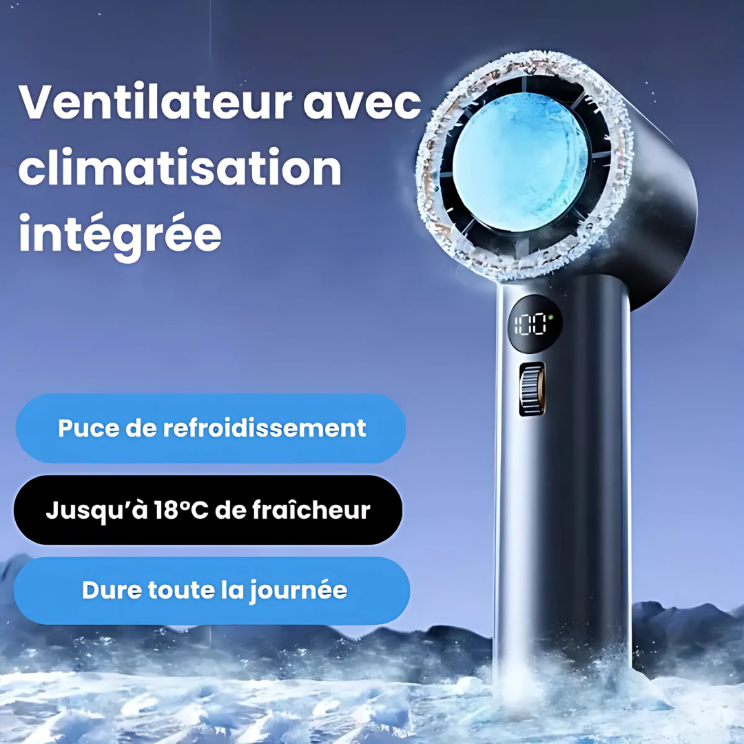 Ventilateur de poche sans pales