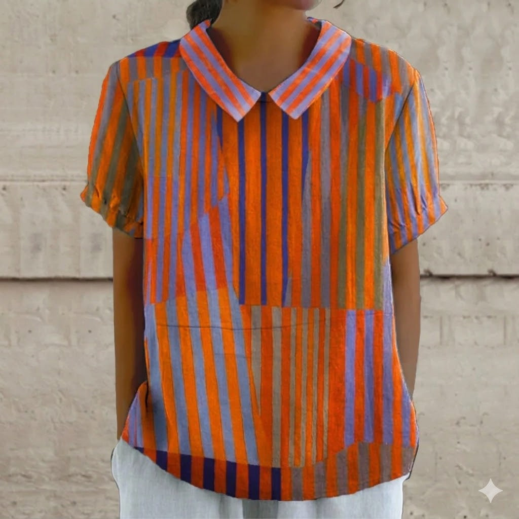 Chemise Fleurie Élégante pour Femme