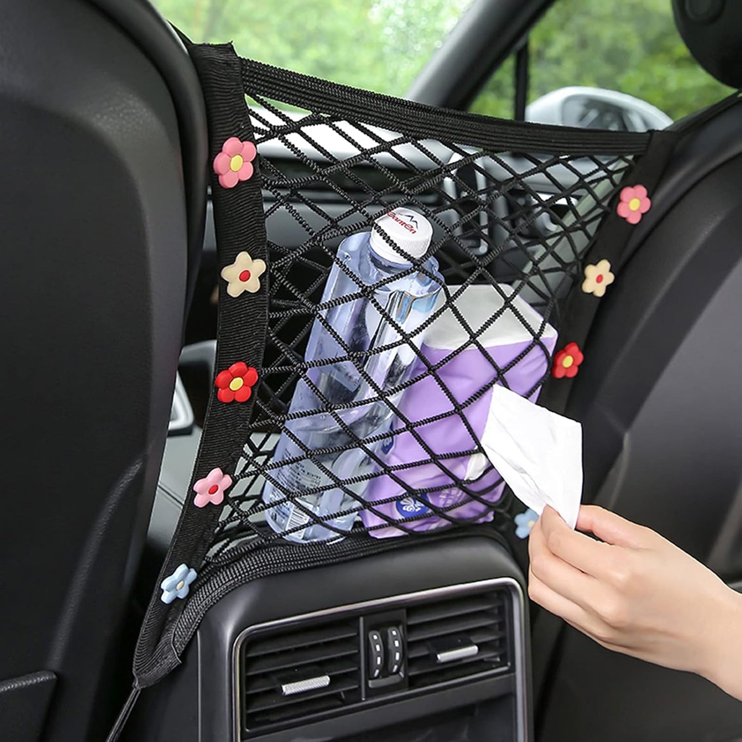 Filet élastique universel – Un rangement intelligent pour votre voiture