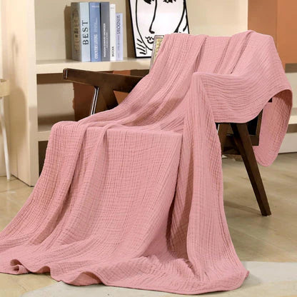 Couverture en gaze de coton – Ultra-légère et respirante