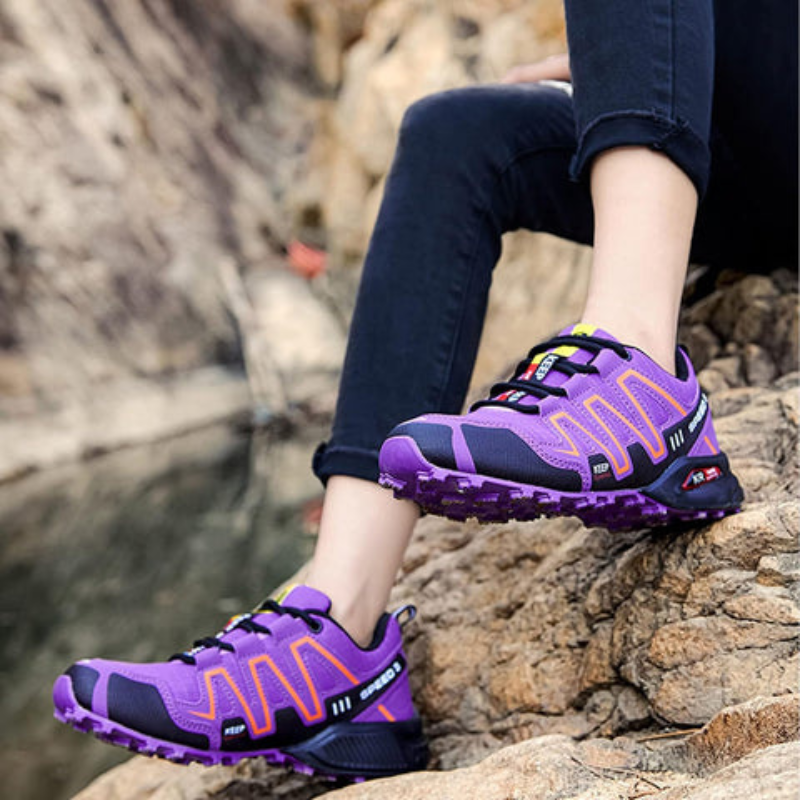 Chaussures de marche à confort orthopédique femme