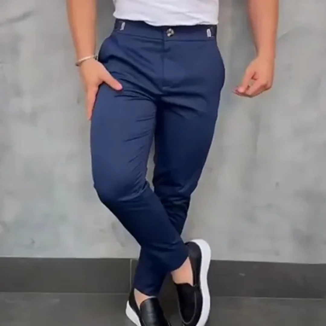 Pantalon slim stretch pour homme