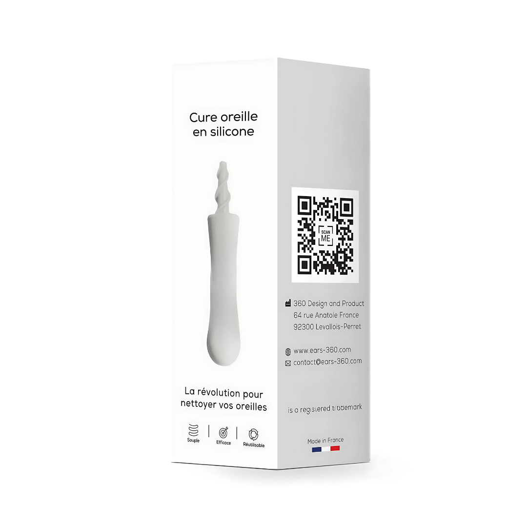 Cure-Oreilles Réutilisable en Silicone – Nettoyage Doux et Sécurisé