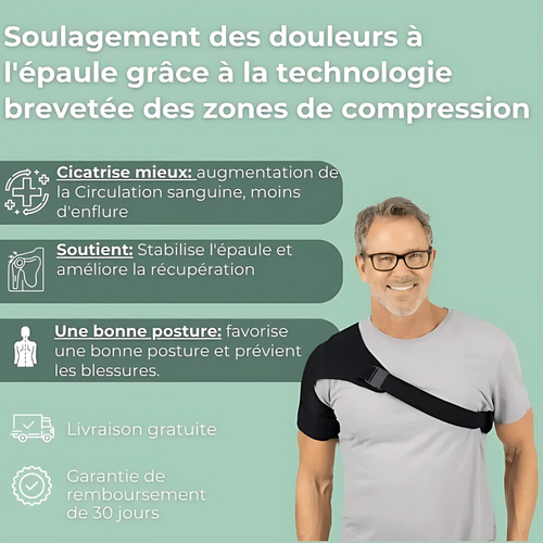 ÉpauleConfort® - Libérez-vous des douleurs avec notre soutien innovant pour l'épaule
