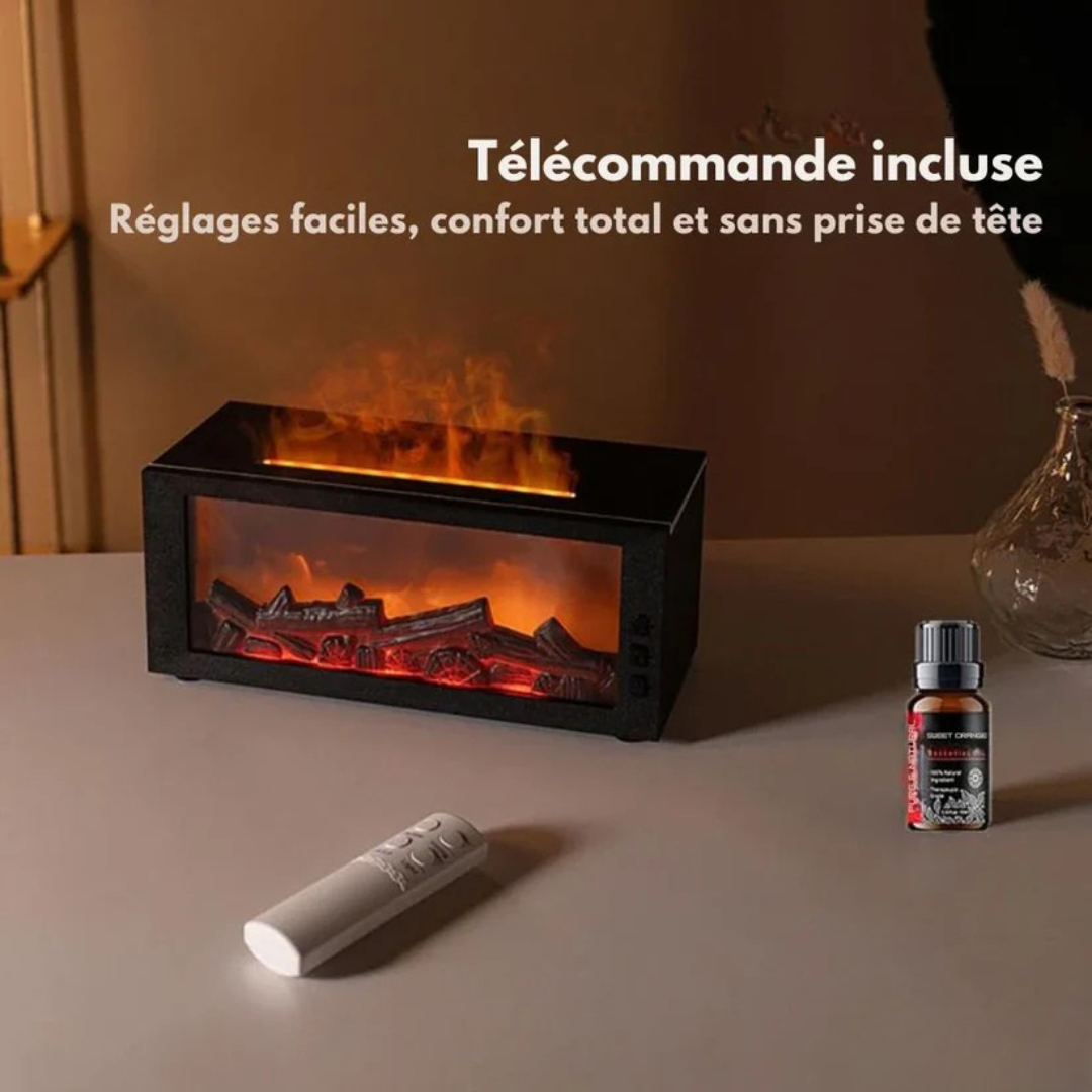 Diffuseur d’arômes à effet flamme