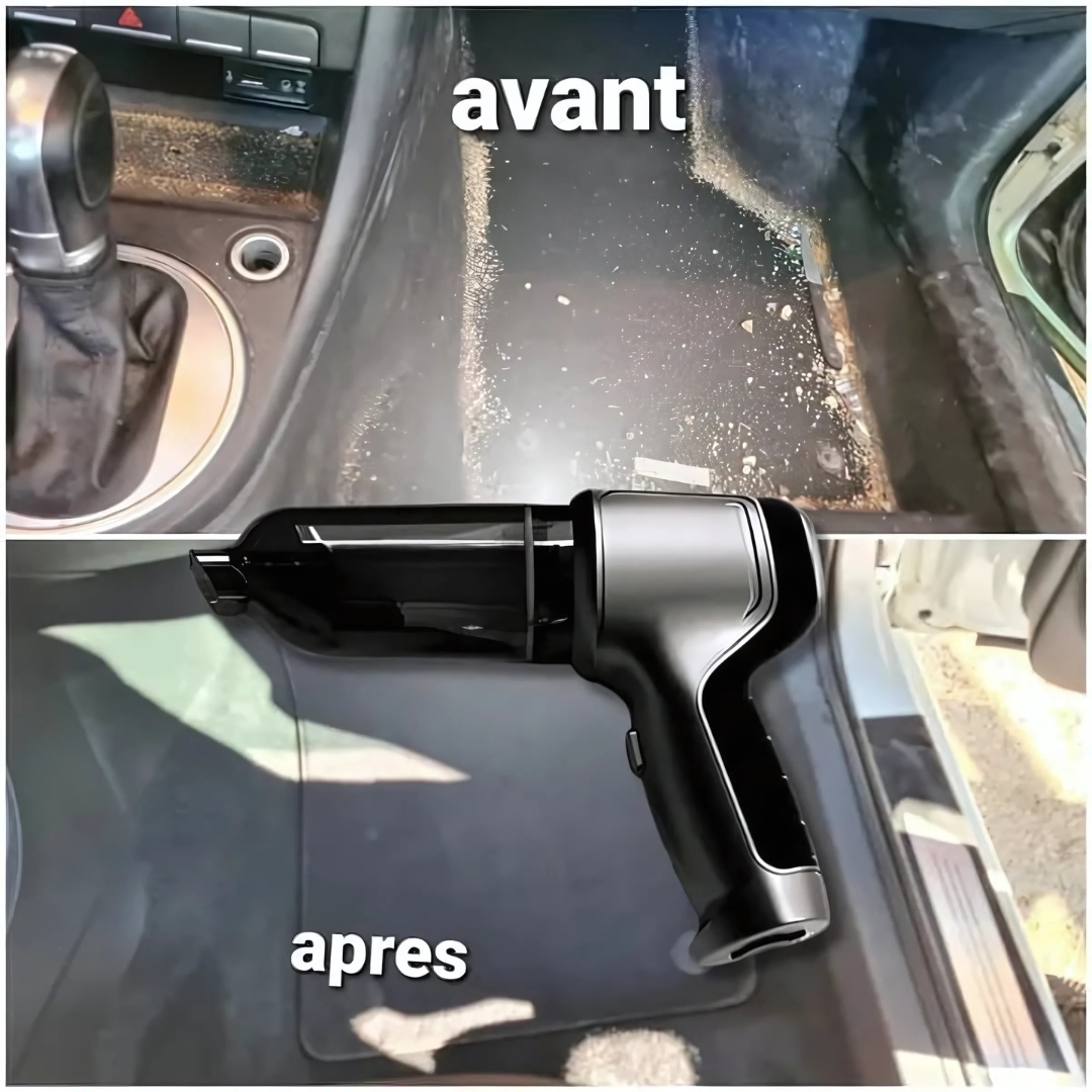 Aspirateur de voiture compact avec fonction souffleur