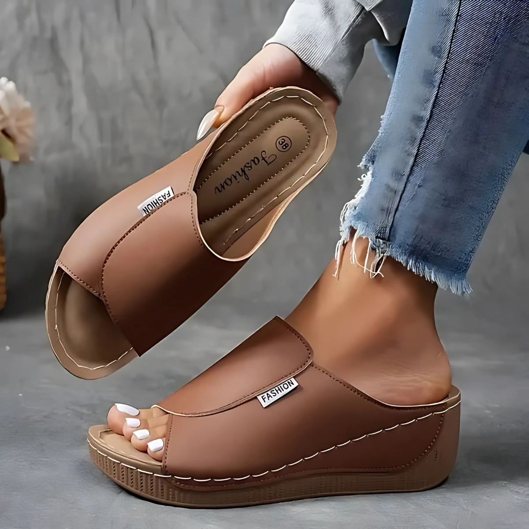 Sandales confort pour femme