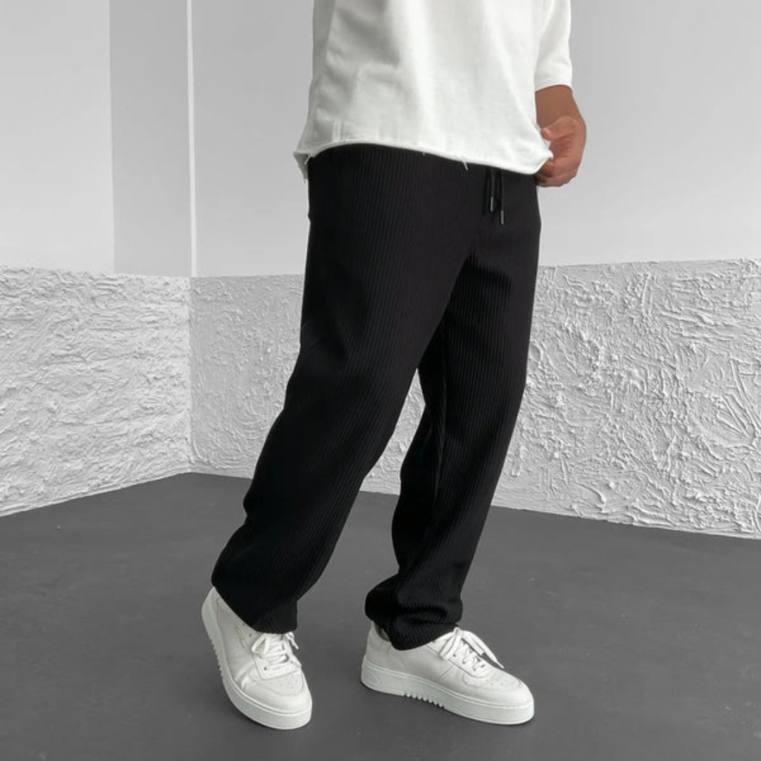 Pantalon Côtelé Décontracté Homme