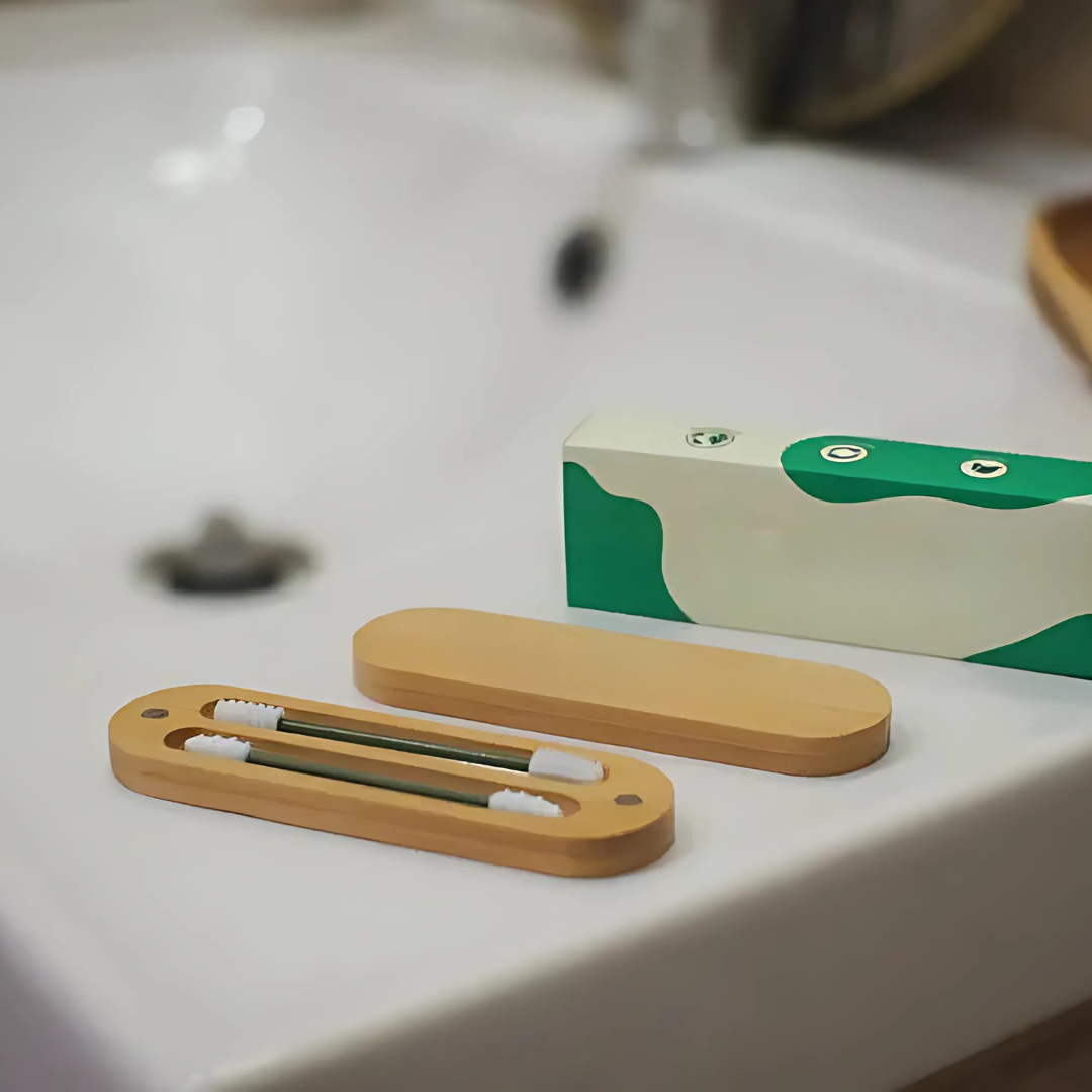 Cotons-Tiges Réutilisables en Silicone Zéro Déchet