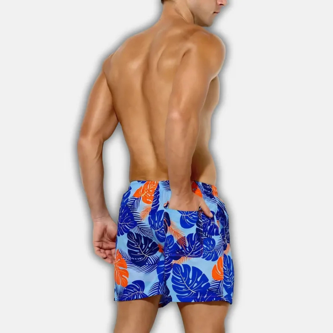Short de bain homme séchage rapide