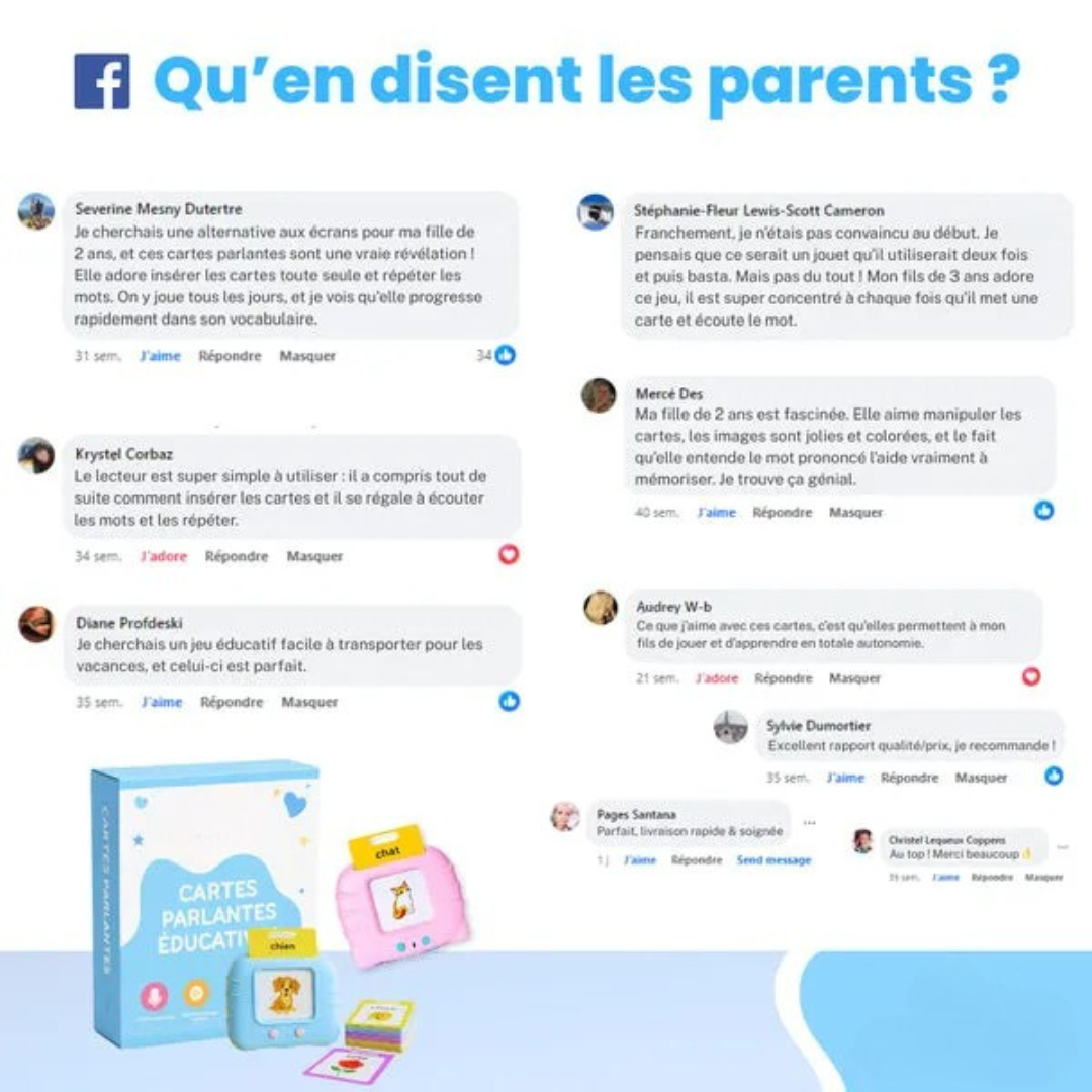 Cartes éducatives interactives