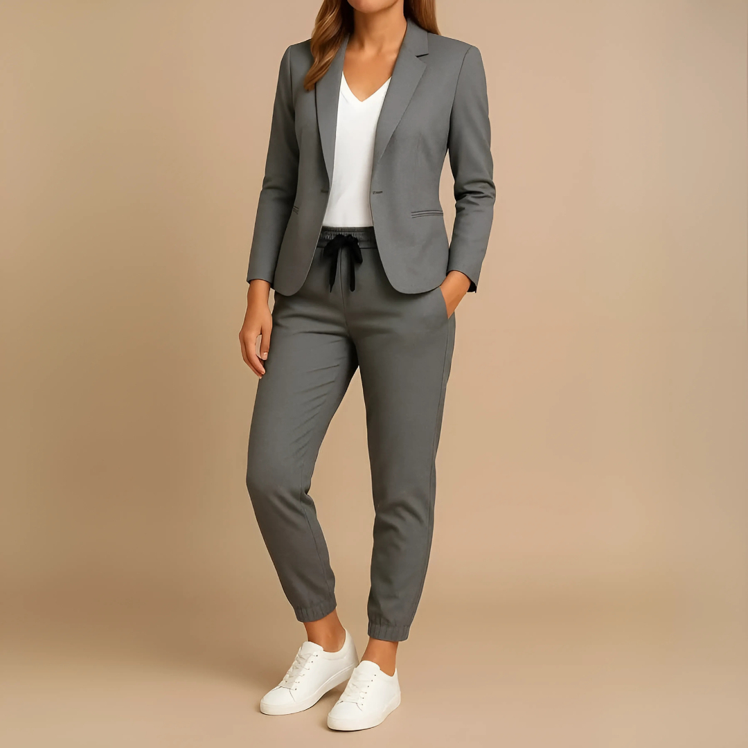 Ensemble tailleur décontracté femme