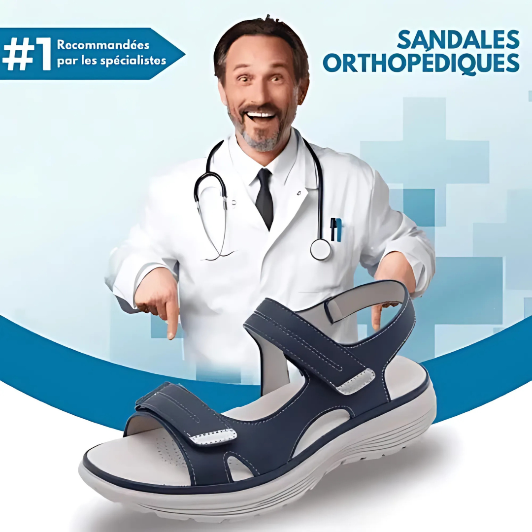 Sandales orthopédiques été femme