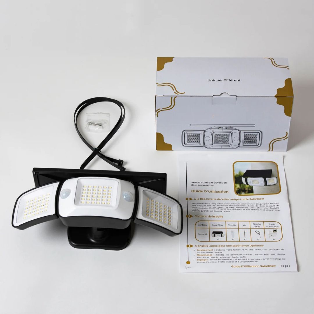 Projecteur Solaire Extérieur Intelligent