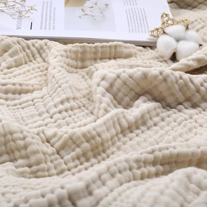 Couverture en gaze de coton – Ultra-légère et respirante