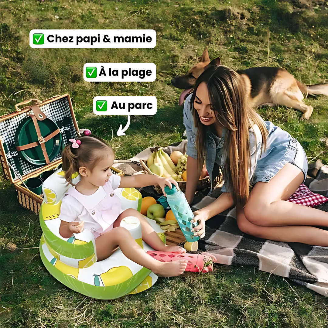 Siège gonflable pour bébé