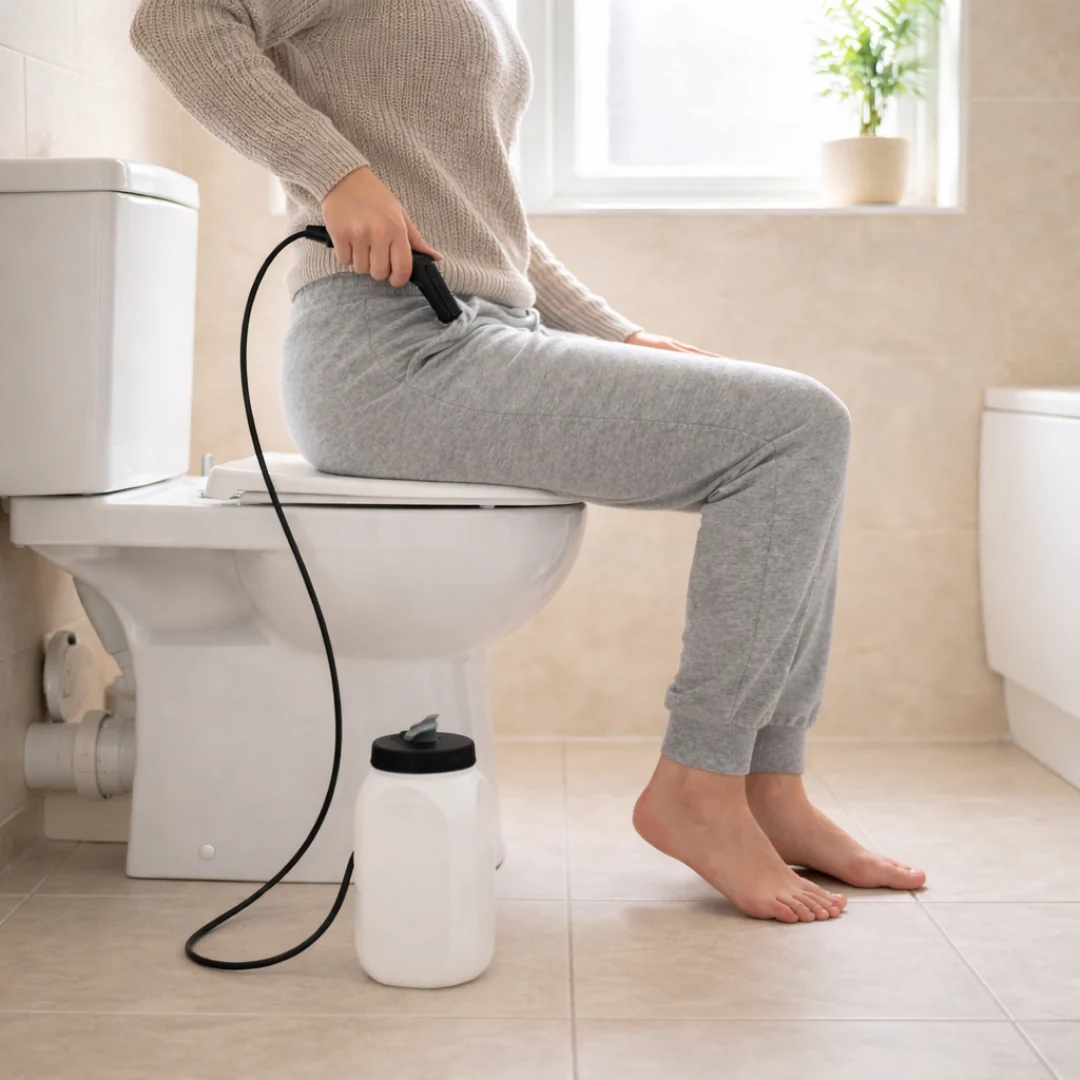 Tragbares Bidet ohne Installation