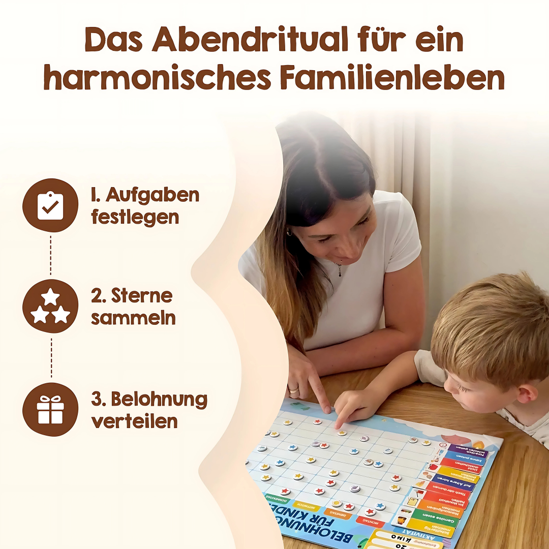 Belohnungstafel Kinder