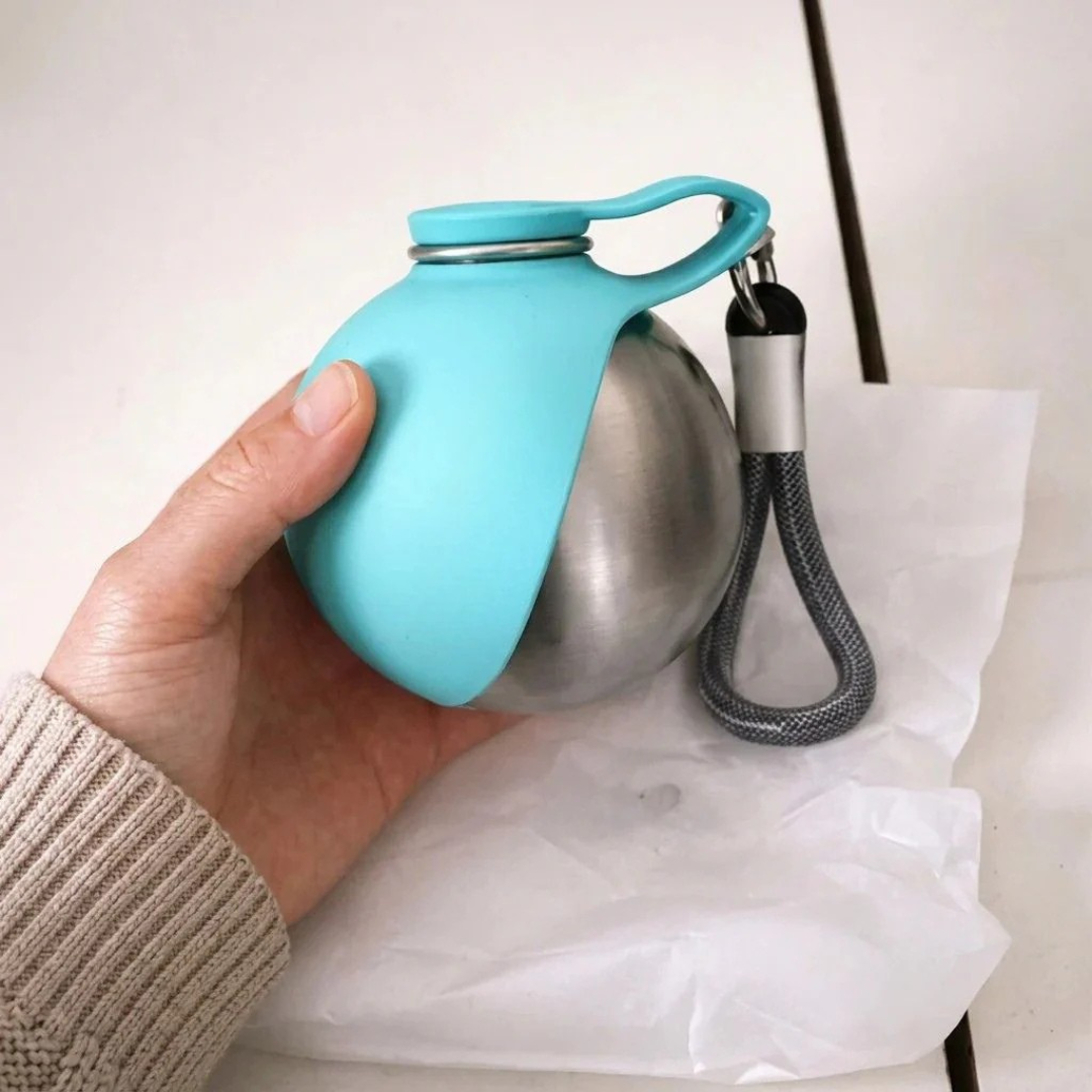 Gourde Portable pour Chien avec Bol Intégré