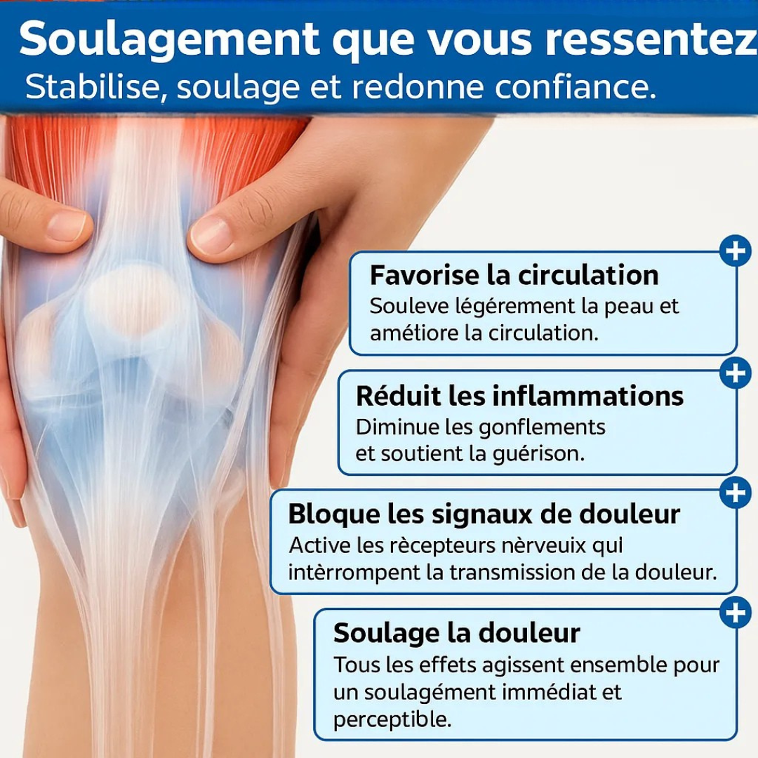Bande de soutien genou