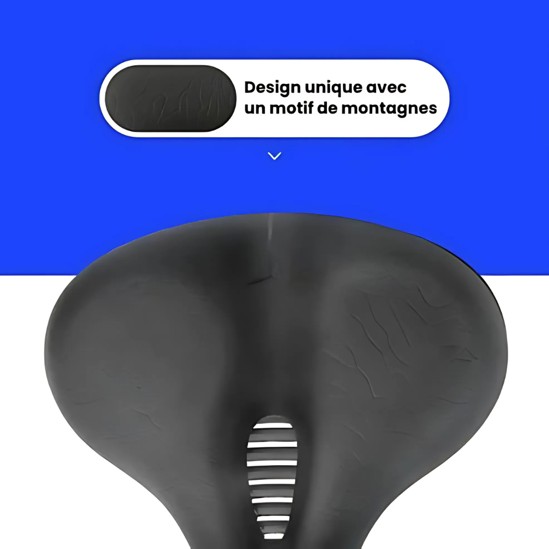Selle Ergonomique Vélo Mousse Mémoire – Confort et Soulagement Optimal