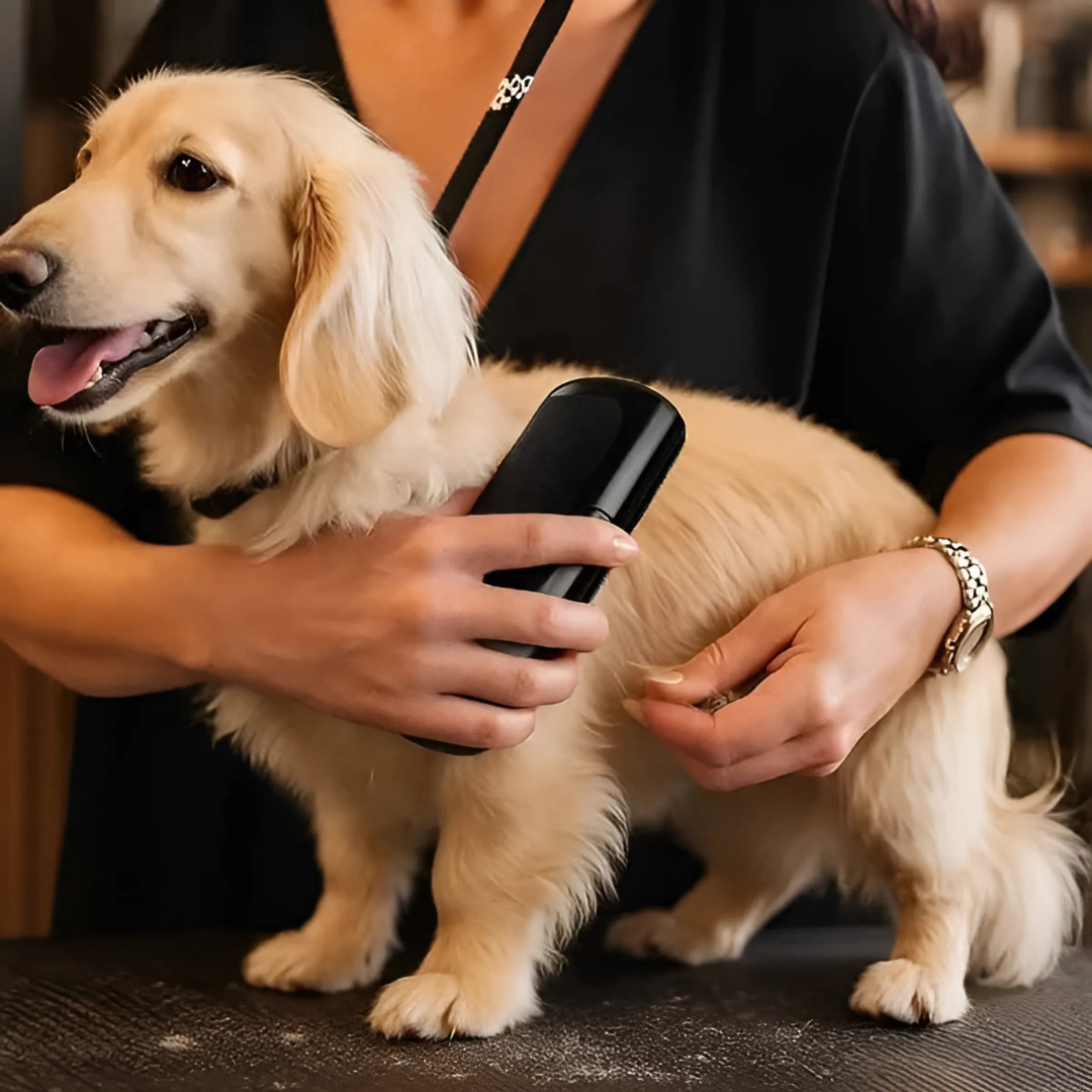 Brosse anti-poils pour chiens et chats