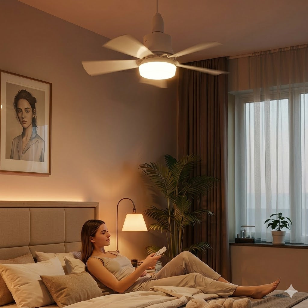 Ventilateur 2-en-1 avec télécommande