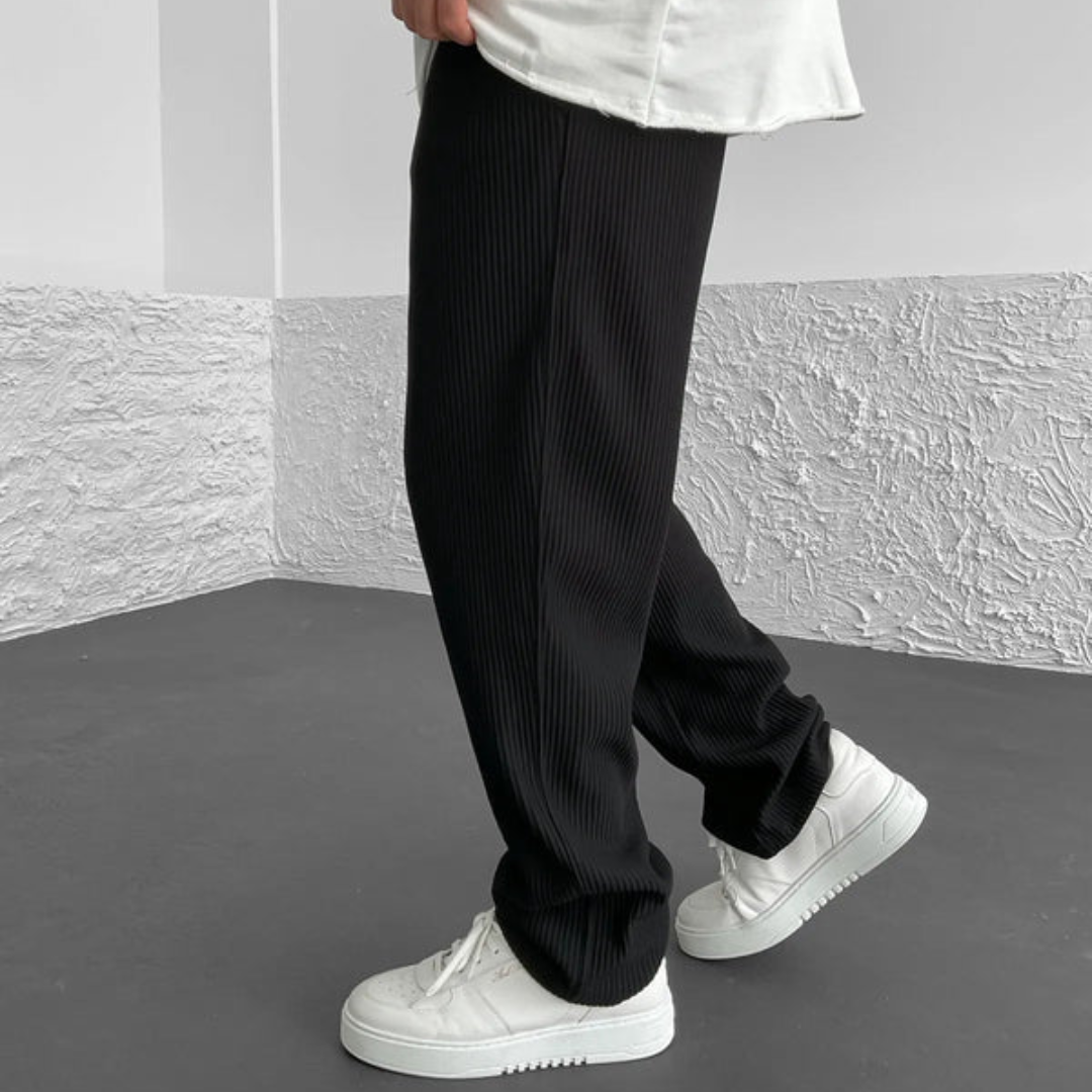 Pantalon Côtelé Décontracté Homme