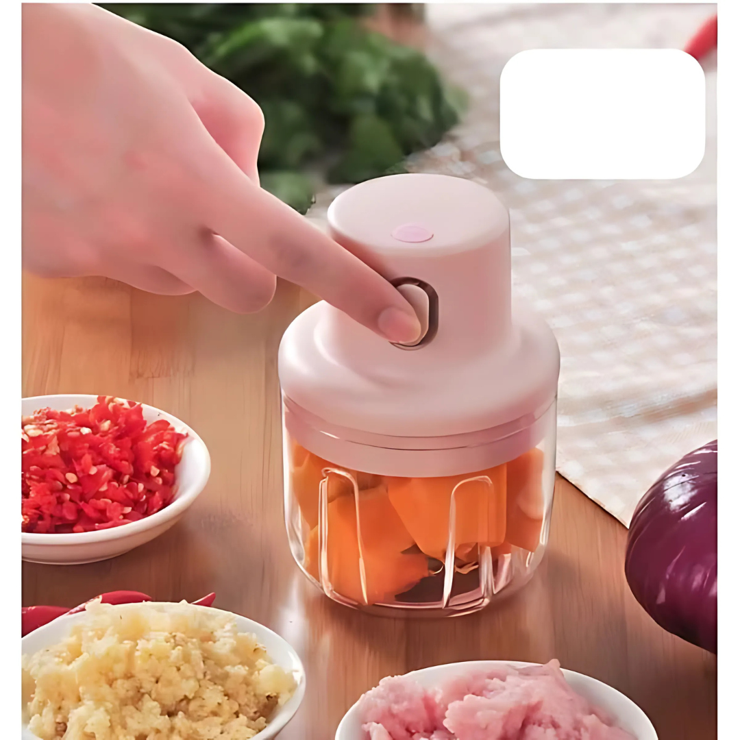 Mini Hachoir Rechargeable Sans Fil pour Cuisine