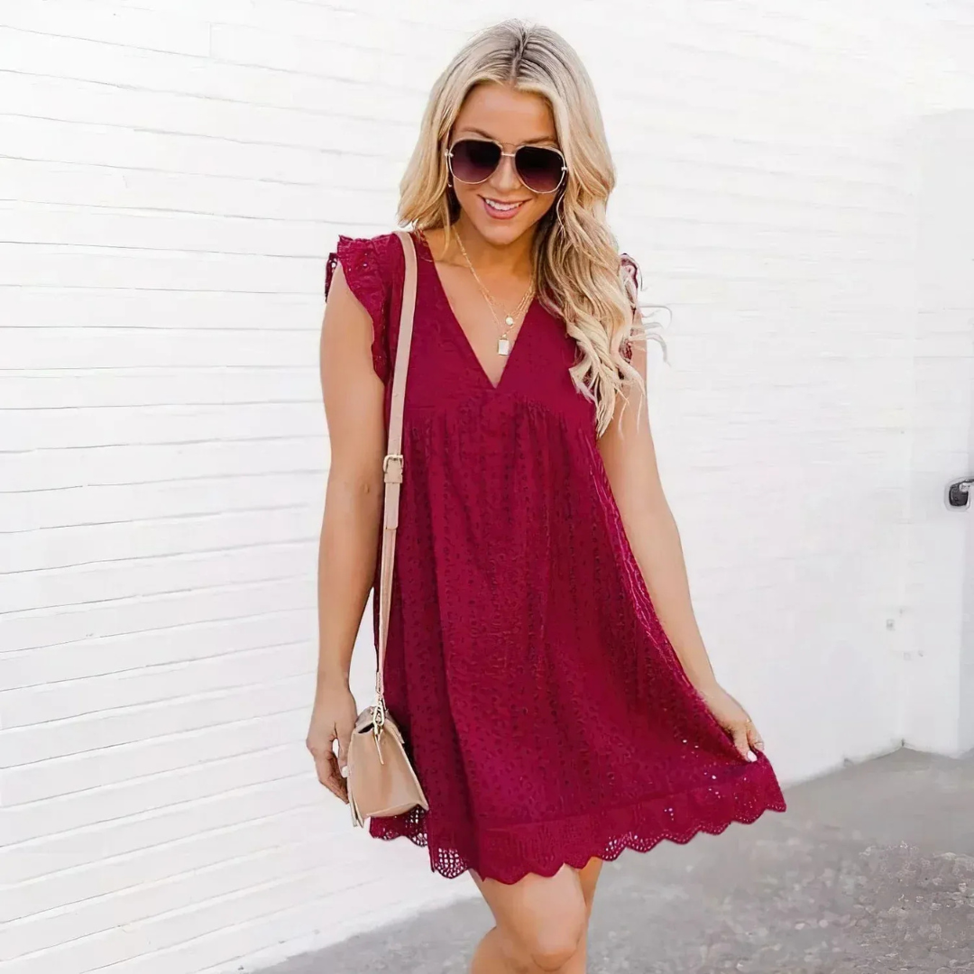 Robe d'été 2 en 1 avec short intégré