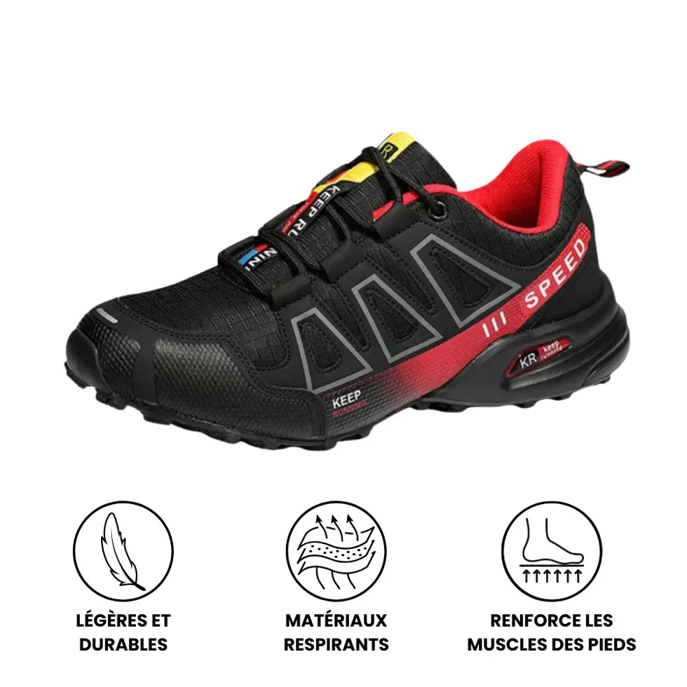 Chaussures orthopédiques de marche antichocs