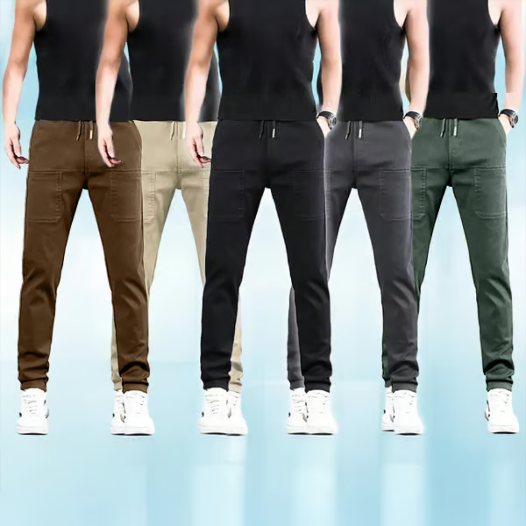 Multifunktionale Herren-Hose mit sportlich-elegantem Schnitt