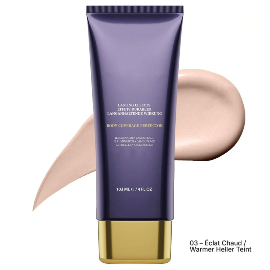 Maquillage corporel couvrant