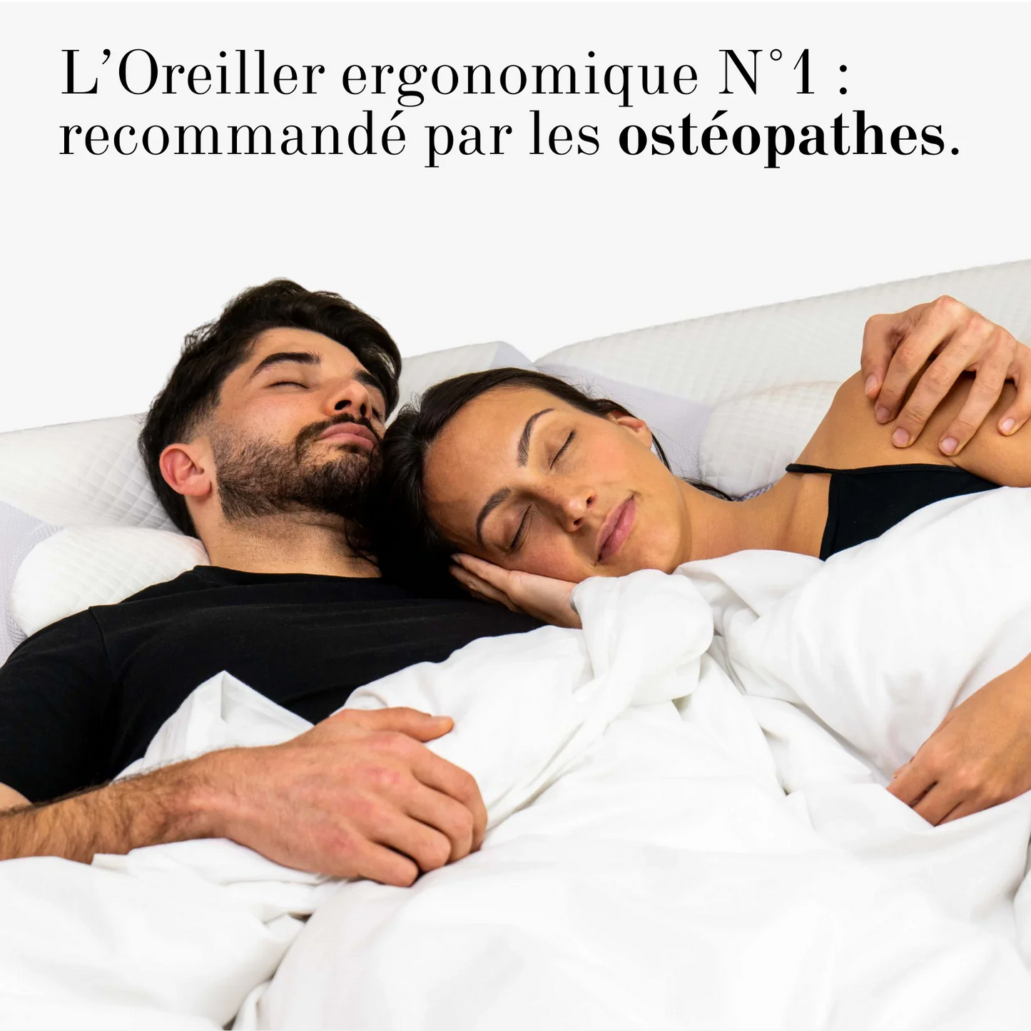 Oreiller ergonomique mémoire de forme V2